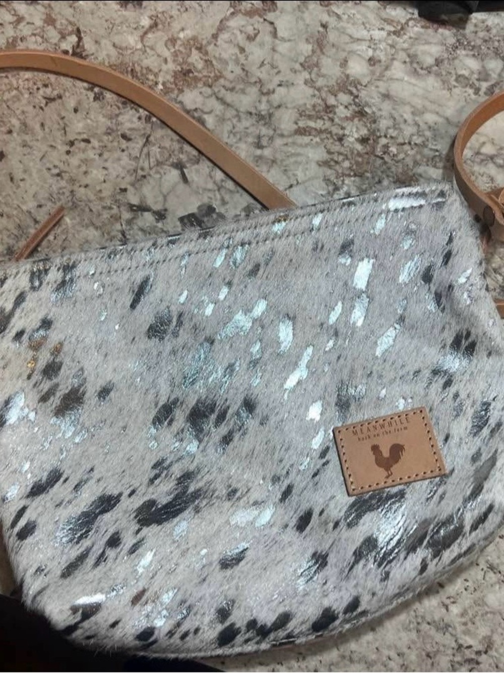Meanwhile Back On The Farm Crossbody